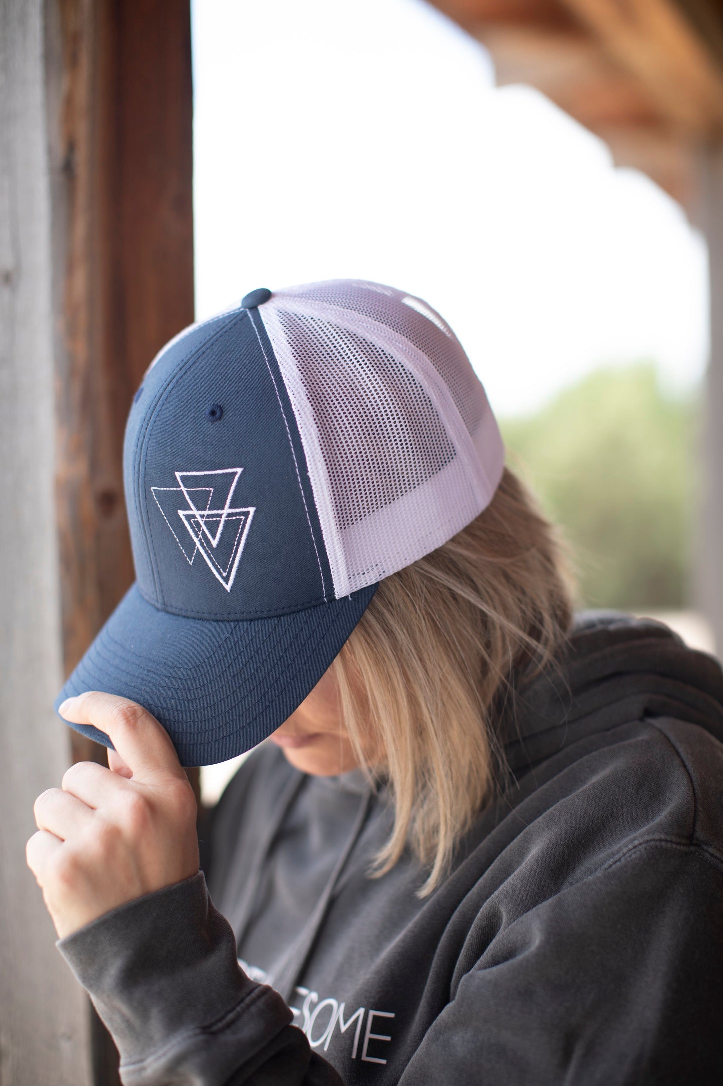 Navy Snapback