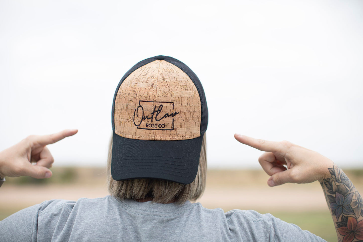 Outlaw Rose Cork Hat