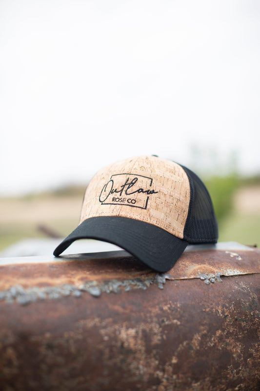 Outlaw Rose Cork Hat